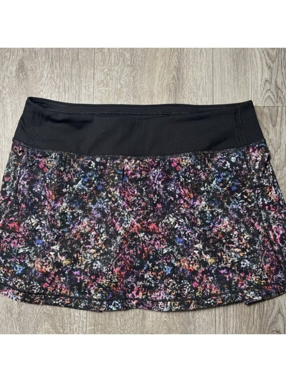 Lululemon Pace Rival Mid-Rise Floral Spray Skort Skirt -Size 6